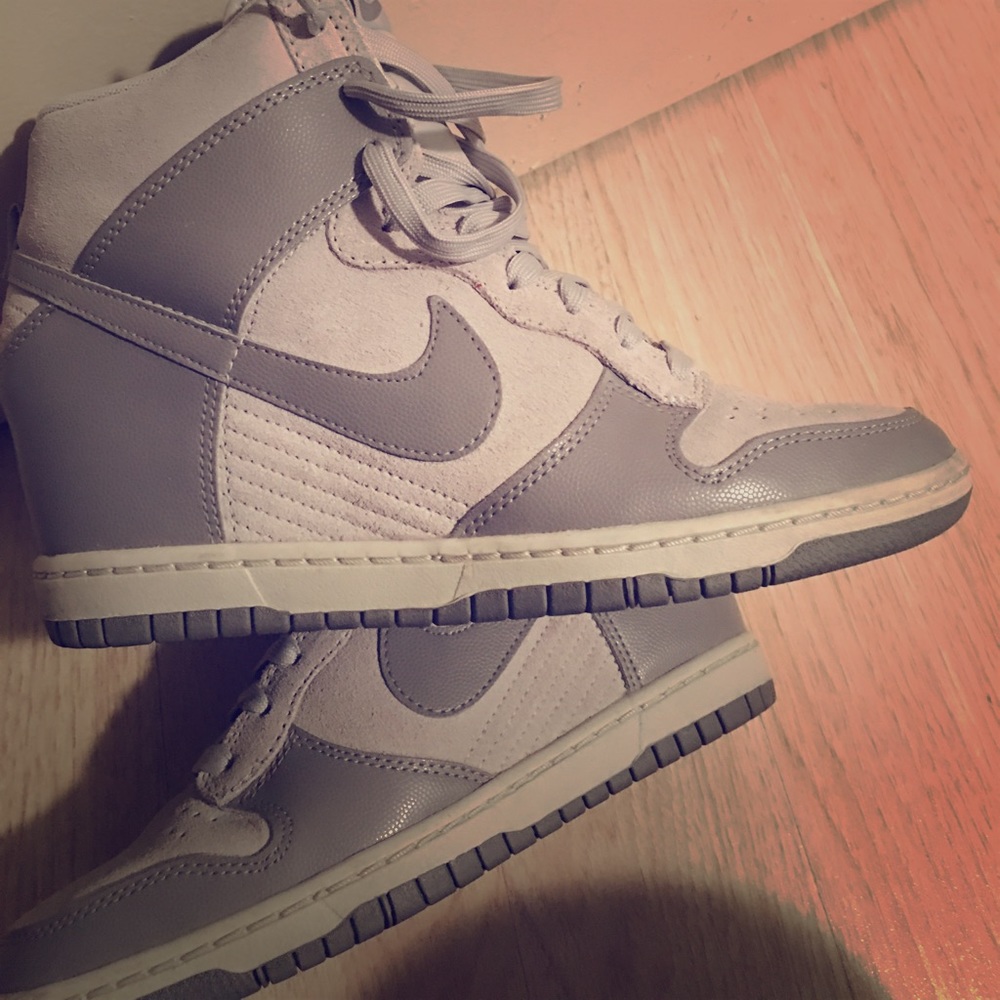 Nike sky hi dunks! Used